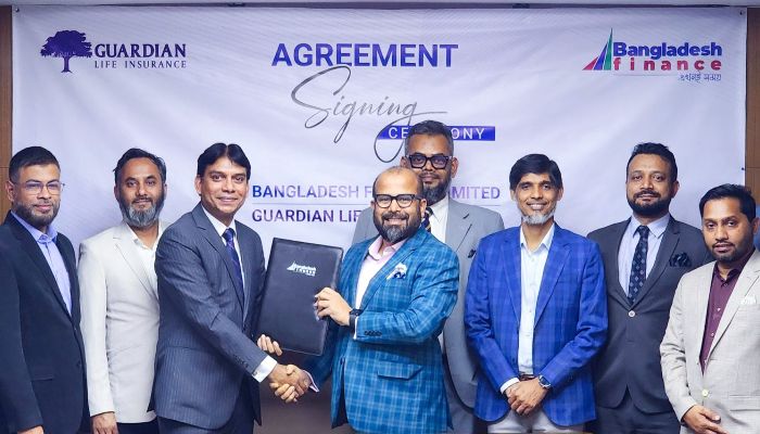 আর্থিক সুরক্ষায় গার্ডিয়ান লাইফ ও বাংলাদেশ ফাইন্যান্সের নতুন উদ্যোগ