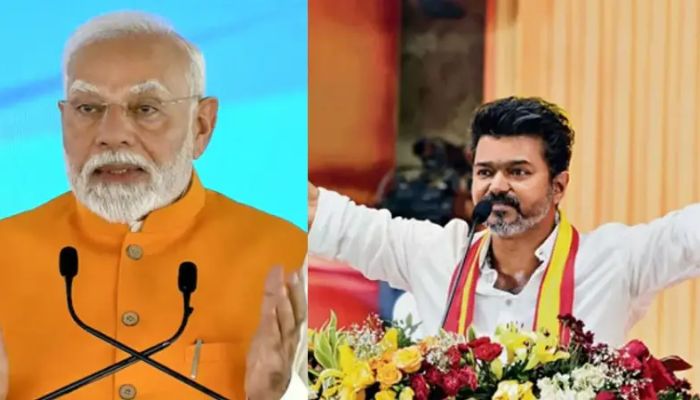 ‘ফ্যাসিবাদী বিজেপি’ ও মোদির বিরুদ্ধে যুদ্ধ ঘোষণা করলেন থালাপতি বিজয়