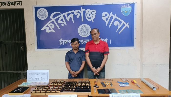 চুরির ঘটনায় আটক ২