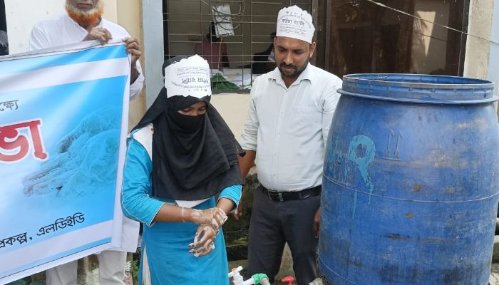 কালকিনিতে বিশ্ব হাত ধোয়া দিবস 