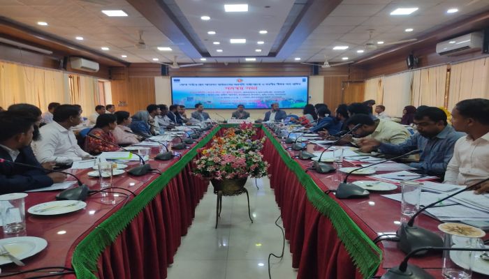 গ্রাম আদালত কার্যক্রমের অগ্রগতি পর্যালোচনা ও সভা 