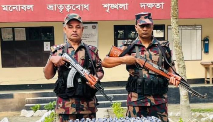 বিজিবি’র অভিযানে ইস্কাফ মাদক জব্দ