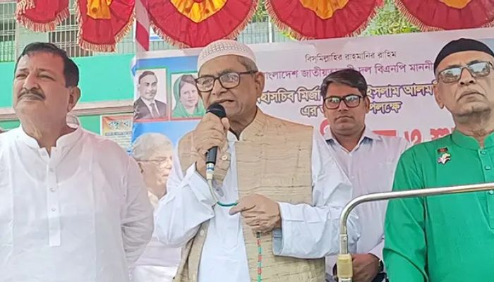 ভারতকে দাদাগিরি বন্ধ করে বন্ধুসুলভ আচরণের আহ্বান মির্জা ফখরুলের