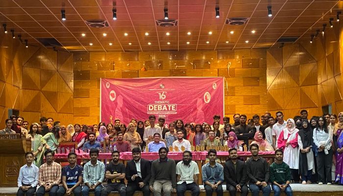 চট্টগ্রাম বিশ্ববিদ্যালয় স্কুল অব ডিবেট এর আয়োজনে মাসব্যাপী বিতর্ক কর্মশালার সমাপনী অনুষ্ঠিত 