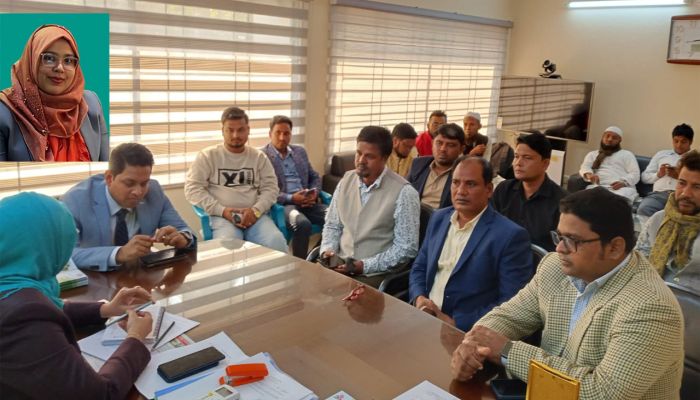 সিংগাইরে নবাগত ইউএনও’র সাংবাদিকদের সঙ্গে মতবিনিময়