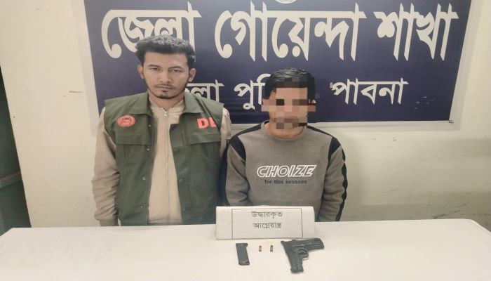 নির্বাচনী প্রচারণা থেকে গুলি বর্ষণের ঘটনায় অস্ত্রসহ ভাইরাল হওয়া জামায়াত কর্মী তুষার মন্ডল গ্রেফতার