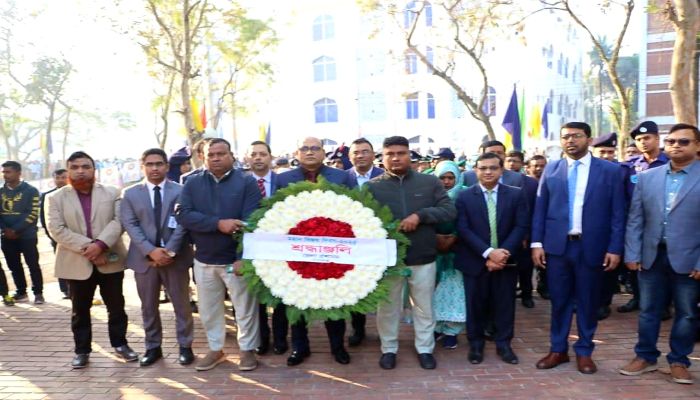 গোপালগঞ্জে নানা আয়োজনের মধ্যদিয়ে মহান বিজয় দিবস -২০২৫ পালিত 