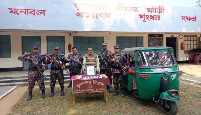 জুড়ীতে মাদকবিরোধী অভিযানে ১৬ লাখ টাকার ইয়াবাসহ আটক 