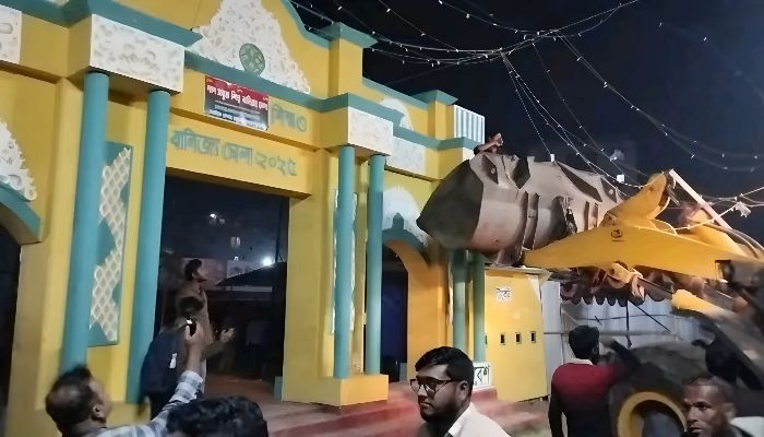 সংবাদ সারাবেলায় সংবাদ প্রকাশের পর অবৈধ মেলায় অভিযান