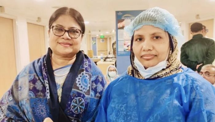 ম্যাডাম নল দিয়ে খাবার ও ওষুধ খাচ্ছেন: হাসপাতাল থেকে বেরিয়ে কনকচাঁপা