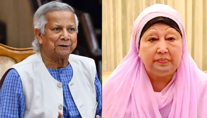 খালেদা জিয়ার স্বাস্থ্যের খোঁজ নিতে এভারকেয়ারে প্রধান উপদেষ্টা