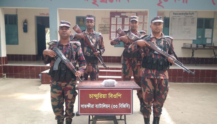 সাতক্ষীরা–কলারোয়া সীমান্তে বিজিবির বিশেষ অভিযান