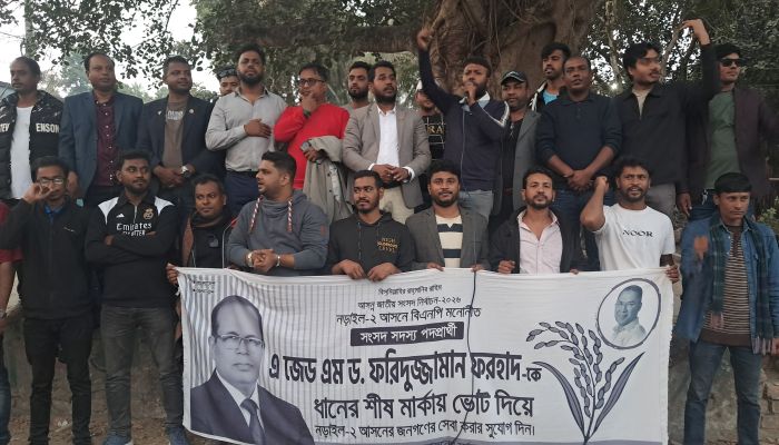 লোহাগড়ায় ধানের শীষের পক্ষে মিছিল ও সমাবেশ অনুষ্ঠিত