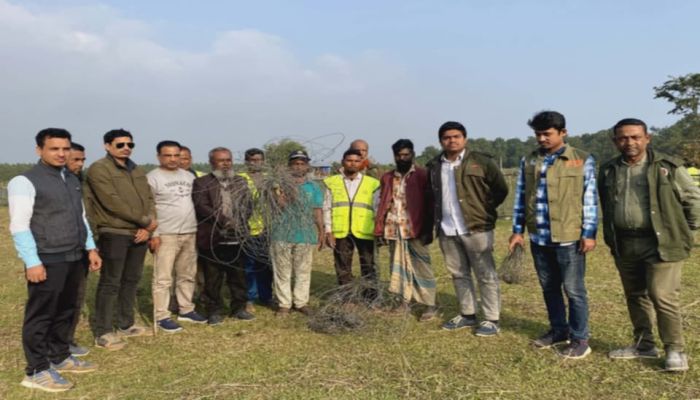 বন্যপ্রাণী সংরক্ষণে বনবিভাগের চিরুনি অভিযান