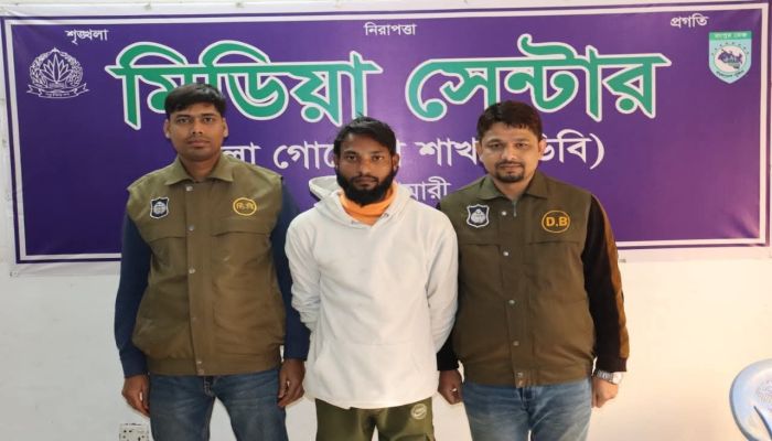 চাঁদাবাজ চক্রের সক্রিয় সদস্য ‘ভাইরাল মামুন’ আটক