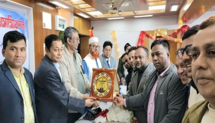 চাঁদপুর ফটো জার্নালিস্ট এসোসিয়েশনের অভিষেক