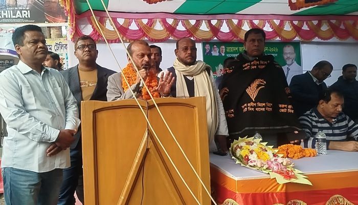 ১৮ বছর খোঁজ নেই, এখন পরিচয় দেয় খালেদা জিয়ার সন্তান, এদের বয়কট করুন- প্রচারাভিযানে ব্যারিস্টার শেখ মোহাম্মদ জাকির হোসেন