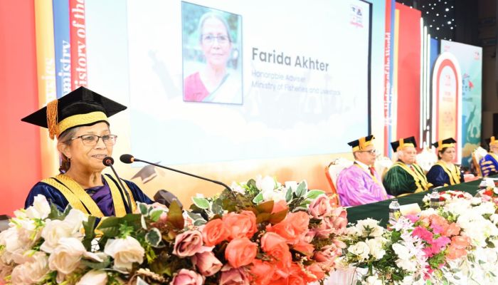 শিক্ষিত তরুণদের ওপর সমাজ পরিবর্তনের দায়িত্ব বেশি -মৎস্য ও প্রাণিসম্পদ উপদেষ্টা 