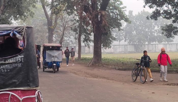  কুড়িগ্রামে তীব্র শীতে একটু উষ্ণতার খোঁজে অসহায় দারিদ্র্য পরিবারগুলো