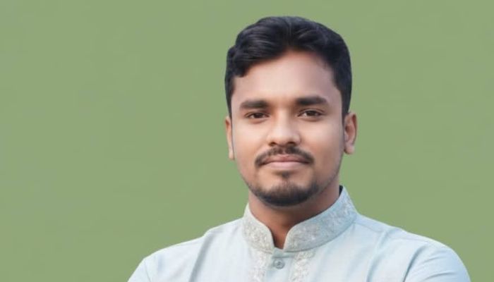 নীলফামারী-১ আসনে গণভোটের প্রার্থী রাশেদ ইসলাম 