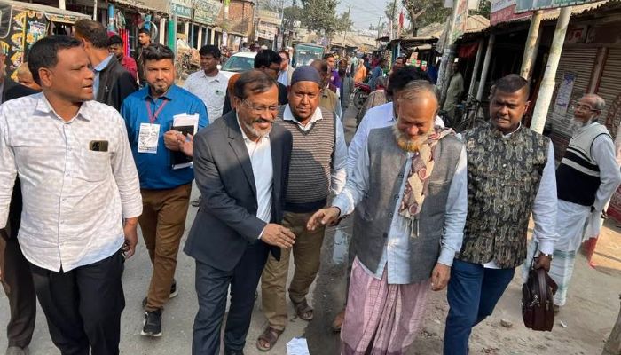  লাঙ্গলের  গণসংযোগে জনসমর্থনের স্পষ্ট প্রতিফলন