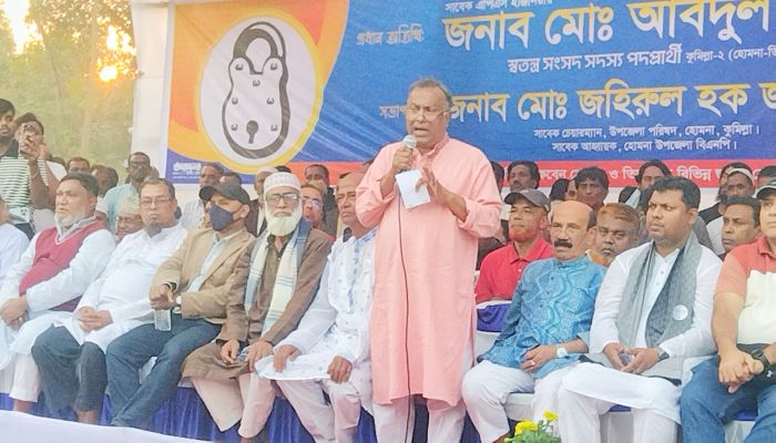 সেবক হয়ে আপনাদের জানমালের পাহাড়া দার হতে চাই: সচিব মতিন খান