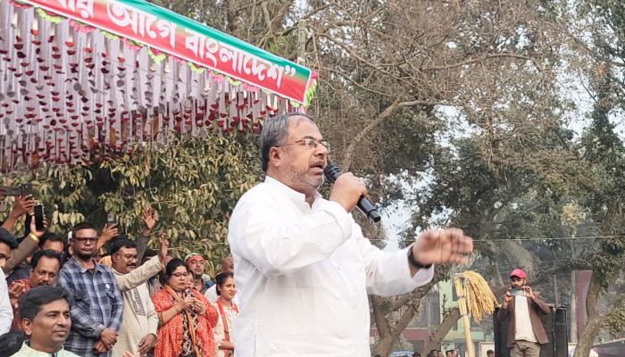  ধানের শীষের নির্বাচনী জনসভা 