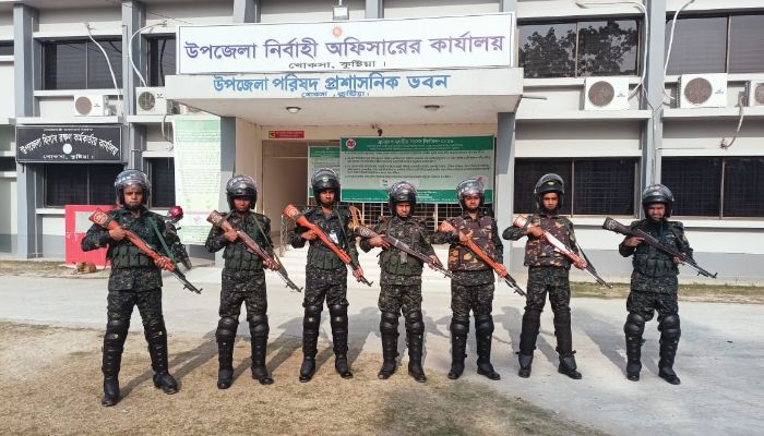 নির্বাচনী মাঠে তৎপর আনসার বাহিনীর ১,১৯১টি স্ট্রাইকিং টিম