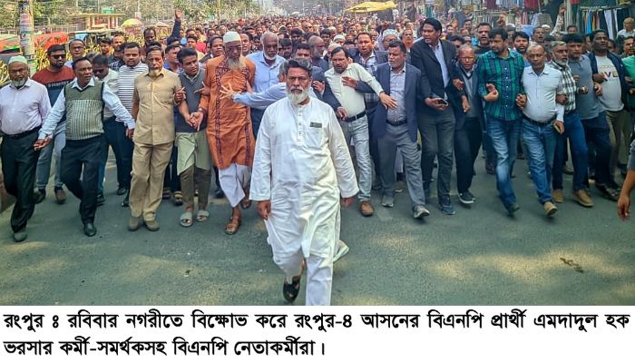 ডিসিকে অভিশাপ দিলেন বিএনপির পরাজিত প্রার্থী 