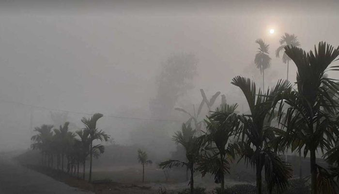 শৈত্যপ্রবাহ ও বজ্রবৃষ্টির পূর্বাভাস