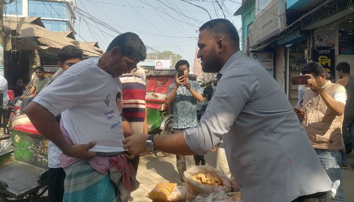  ধানের শীষের ভিন্ন ধরনের প্রচারণা 