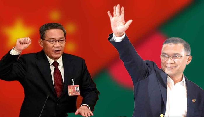 প্রধানমন্ত্রী তারেক রহমানকে চীনা প্রধানমন্ত্রীর অভিনন্দন