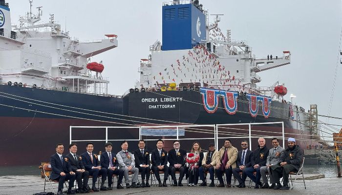 ব্র্যাক ব্যাংকের অর্থায়নে বাংলাদেশের বৃহত্তম তেলবাহী জাহাজের প্রথম সমুদ্রযাত্রা