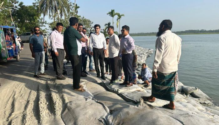 উজিরপুরে চতলবাড়ি–নারিকেলি সড়ক ভাঙন প্রকল্প অগ্রগতি ও সর্বশেষ আপডেট