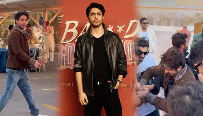 বন্ধুর বিয়েতে খোশ মেজাজে আরিয়ান খান