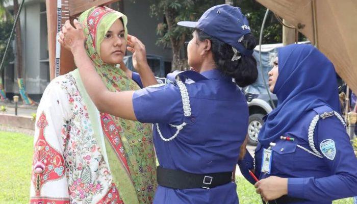 লক্ষ্মীপুরে টিআরসি নিয়োগের প্রথম ধাপ সম্পন্ন: পুলিশ লাইন্সে শারীরিক মাপ ও কাগজপত্র যাচাইকরণ