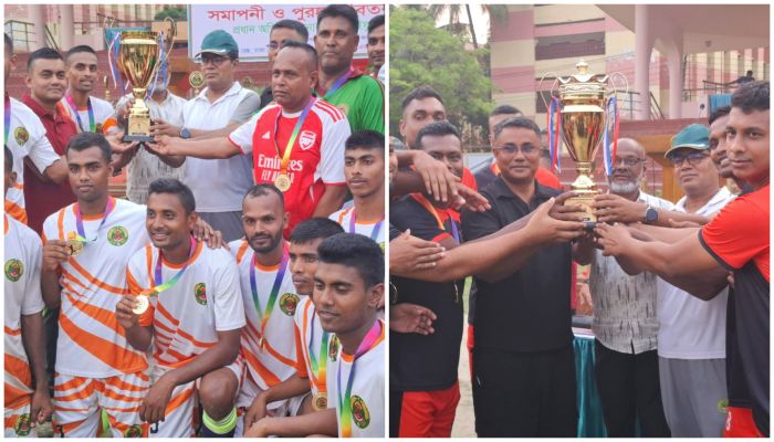 ঢাকা রেঞ্জের আন্তঃব্যাটালিয়ন ফুটবল, ভলিবল ও কাবাডি টুর্নামেন্ট অনুষ্ঠিত 