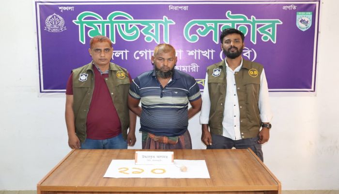 নীলফামারীতে ডিবি পুলিশের অভিযানে ইয়াবা-হেরোইনসহ মাদক ব্যবসায়ী আটক