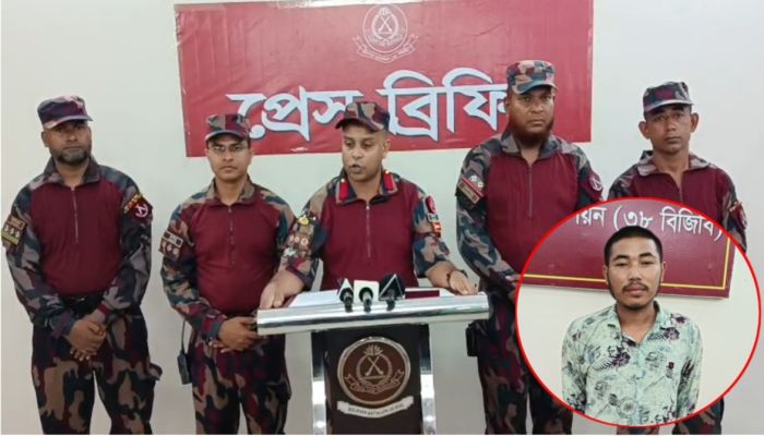 বান্দরবানে বিজিবি অভিযানে অপহরণকারী আটক; তিনলক্ষ টাকাসহ মোটর বাইক উদ্ধার