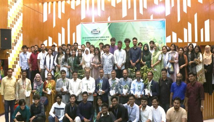ইকো কেয়ার ফাউন্ডেশ, বাংলাদেশ এর উদ্যোগে পরিবেশ সচেতনতা ও প্রতীকী বৃক্ষরোপণ কর্মসূচি সফলভাবে অনুষ্ঠিত