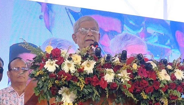 জুলাই সনদ নিয়ে জামায়াত মিথ্যাচার করছে, জনগণ তাদের ক্ষমা করবে না: ঠাকুরগাঁওয়ে মির্জা ফখরুল