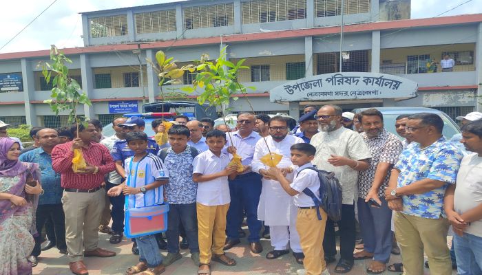 নেত্রকোনায় বৃক্ষরোপন কর্মসূচি উদ্বোধন 