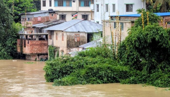 বান্দরবানে নিম্নাঞ্চল প্লাবিত, সাঙ্গু-মাতামুহুরী নদীর পানির বিপদসীমা অতিক্রম