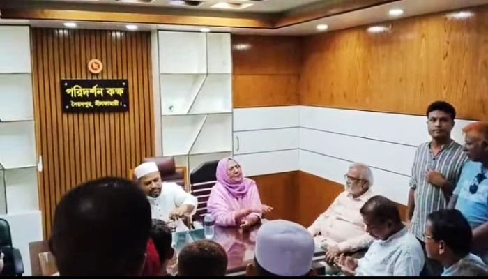 ‘এটা সংসদেও উঠাবো’—পরিদর্শন কক্ষ নিয়ে সৈয়দপুরে দুই এমপির তর্ক