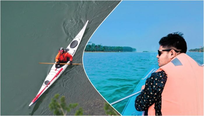 কায়াকিং: জলপথে রোমাঞ্চ আর শরীরচর্চা