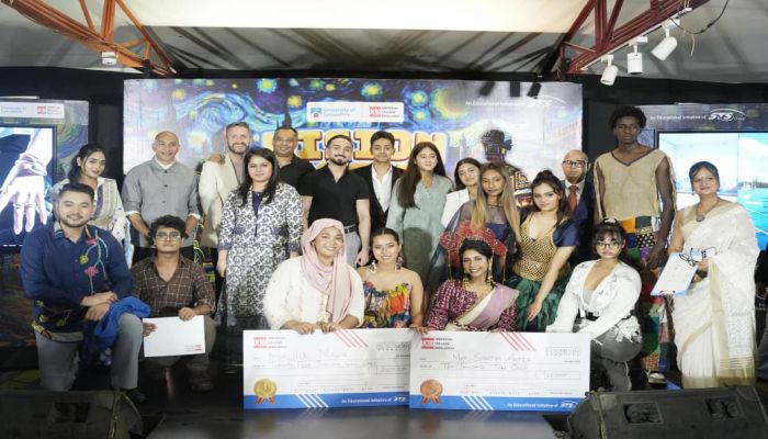 তরুণদের ফ্যাশন প্রতিভা উদযাপনে ইউসিবিডির ‘ভিশন অ্যান্ড ভোগ’ ফ্যাশন প্রতিযোগিতা অনুষ্ঠিত