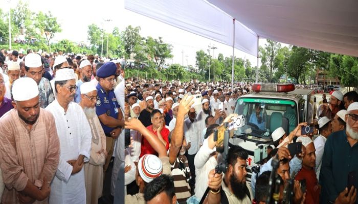 মৎস্য ও প্রাণিসম্পদ এবং কৃষিমন্ত্রীর মায়ের জানাজা অনুষ্ঠিত