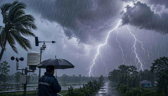 দুপুরের মধ্যে রাজধানীতে বজ্রবৃষ্টির আভাস