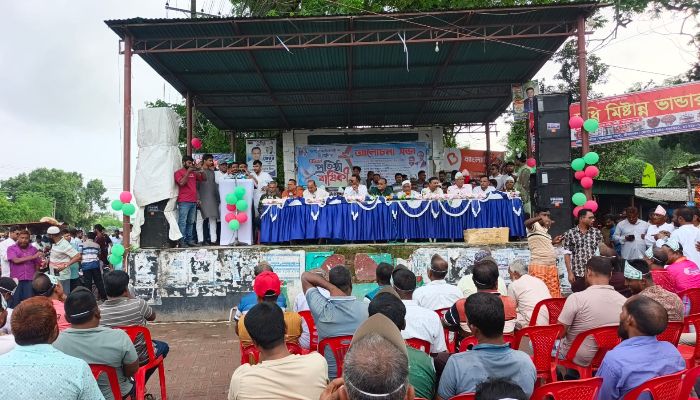 বিএনপির প্রতিষ্ঠাবার্ষিকী উপলক্ষে জীবননগরে র‍্যালি ও সমাবেশ