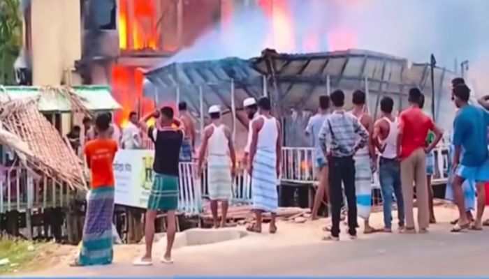 কক্সবাজারে রিসোর্টে ভয়াবহ আগুন, নিহত ১০; একই পরিবারের ছয়জনের মৃত্যু।